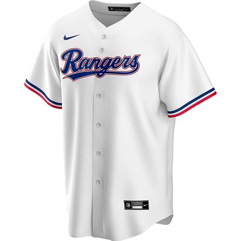 nike men's texas rangers official replica jersey
